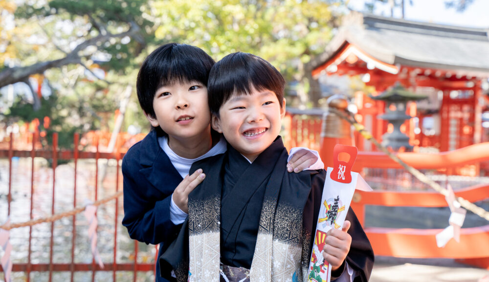 上田市で七五三撮影するなら？〜生島足島神社へGO！〜
